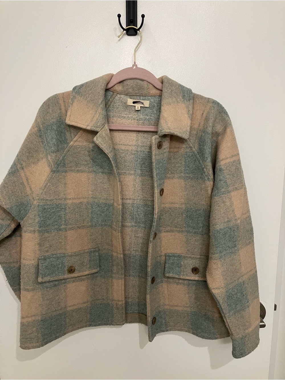 Madewell plaid jacket
